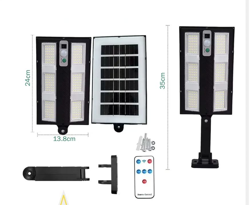 Miniatura 4 de Reflector 6led Para Exterior Con Panel